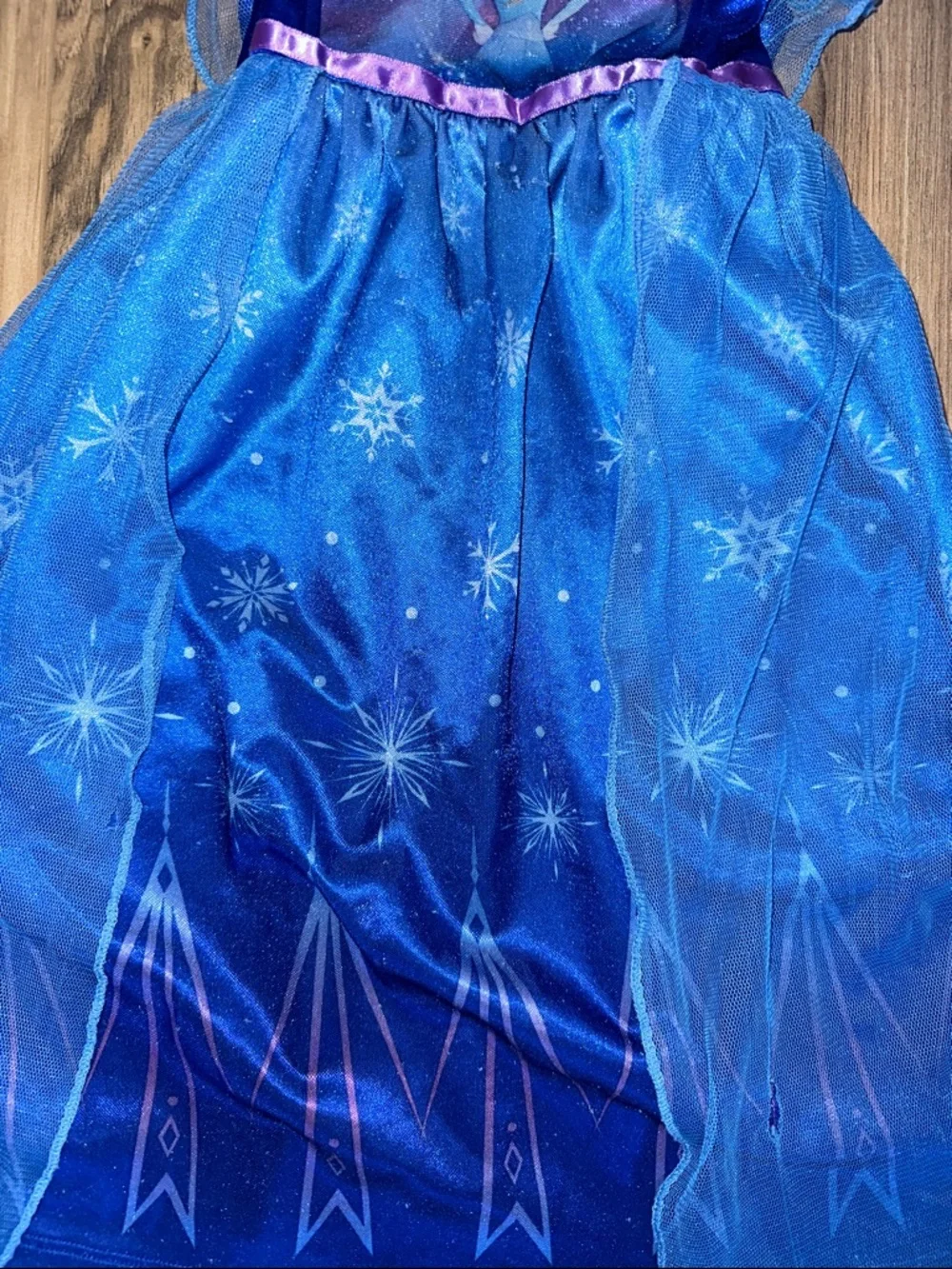 Disney Elsa Dress Set - Blue, Light Blue & Purple - Picture 5 of 10